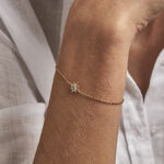 Bracelet Bobbie Plaqu&eacute; Or Jaune Oxyde De Zirconium - Bracelets Femme | Histoire d&rsquo;Or
