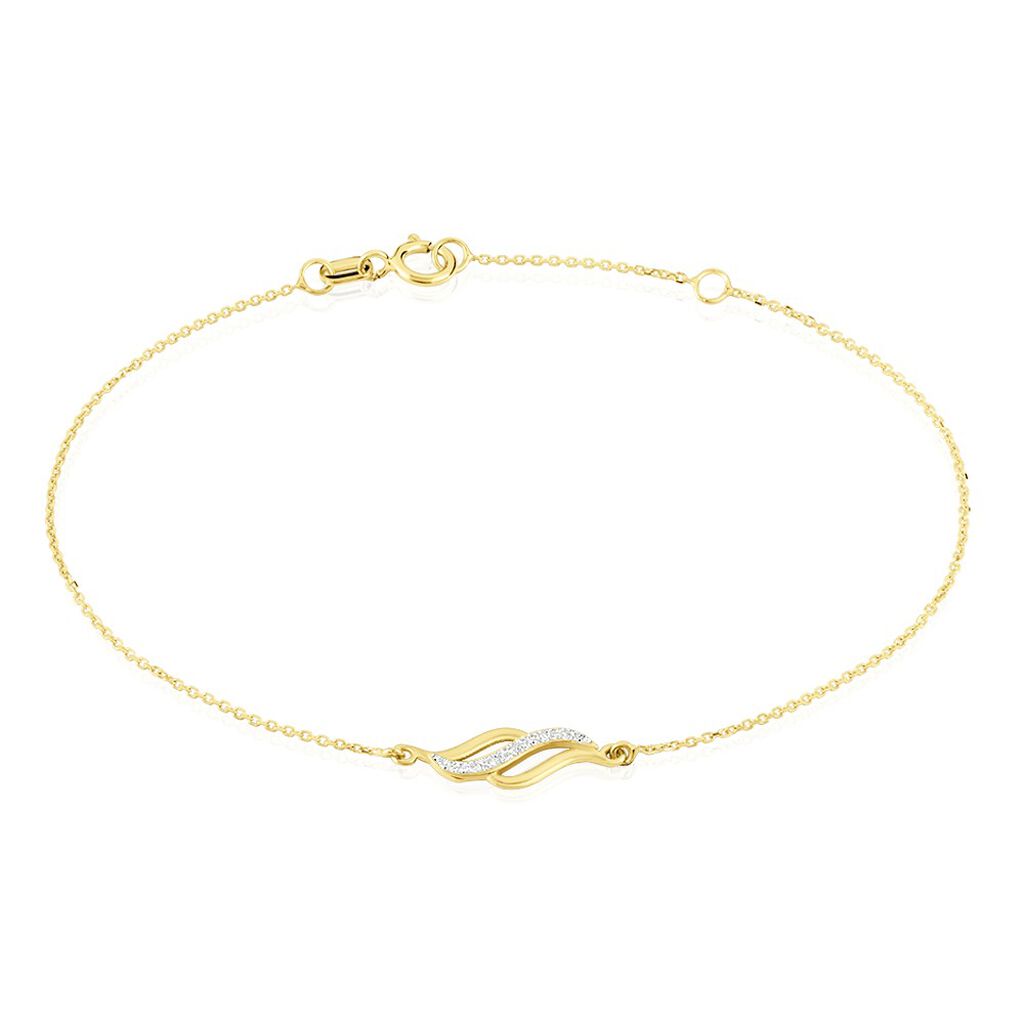 Bracelet Aliz Or Jaune - Bracelets Femme | Histoire d’Or