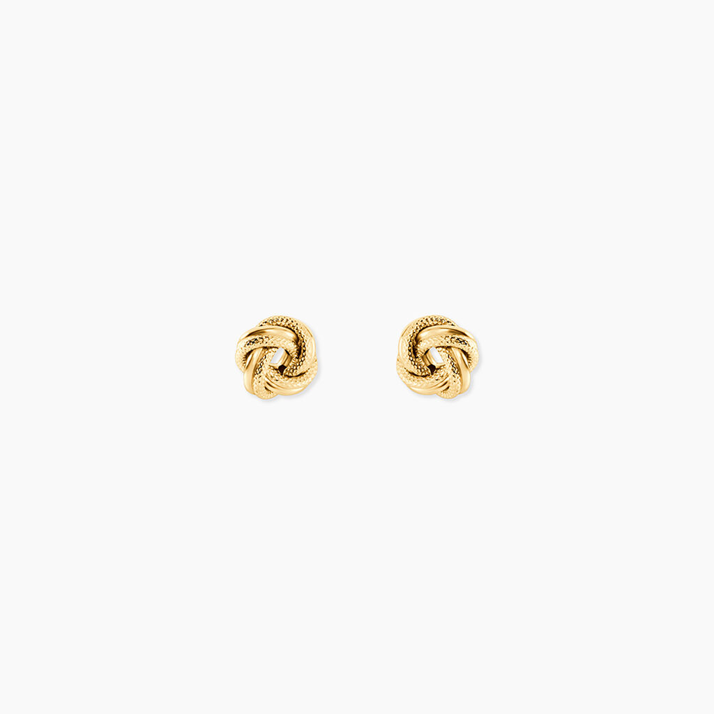 Boucles D'Oreilles Pendantes Fiore Or Jaune - Boucles d'oreilles pendantes Femme | Histoire d&rsquo;Or