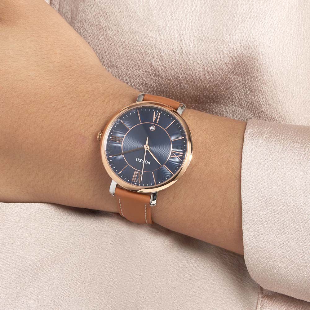 Montre fossil shop femme bleu