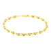 Bracelet Maille Dami Maille Grain De Cafe Or Jaune - Bracelets chaîne Femme | Histoire d’Or