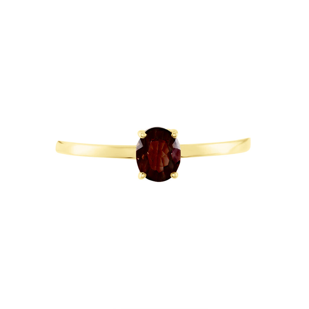 Solitaire Or Jaune Lily Quartz - Bagues solitaires Femme | Histoire d’Or