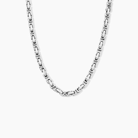 Collier Rui Acier Blanc - Colliers fantaisie Homme | Histoire d&rsquo;Or