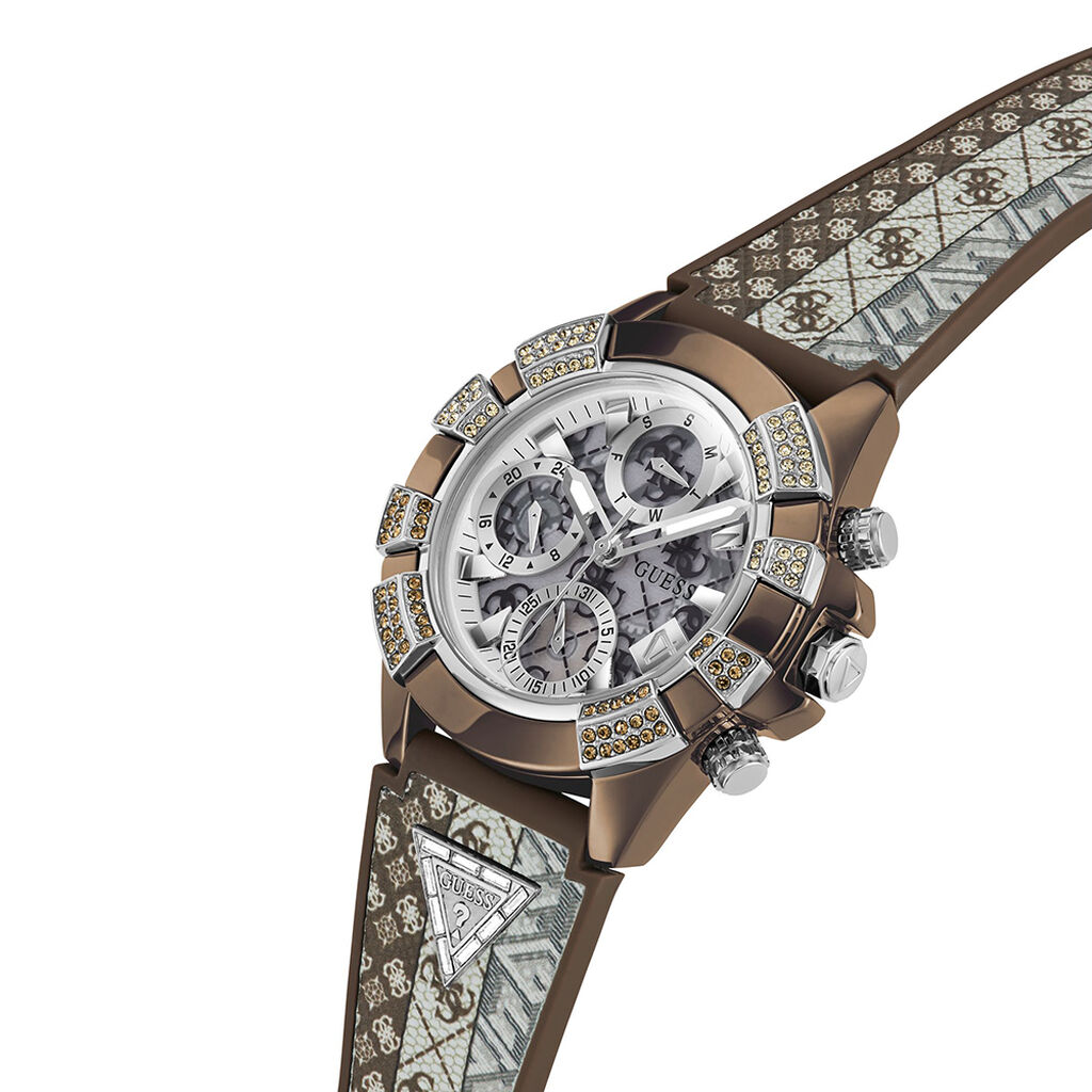 Montre Guess Iconic 40th Argent&eacute; - Id&eacute;es cadeaux Femme | Histoire d&rsquo;Or