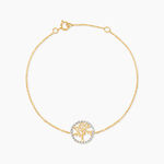Bracelet Eleone Or Jaune Diamant - Bracelets Femme | Histoire d&rsquo;Or