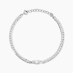 Bracelet Nexus Argent Blanc Oxyde De Zirconium - Bracelets Femme | Histoire d&rsquo;Or