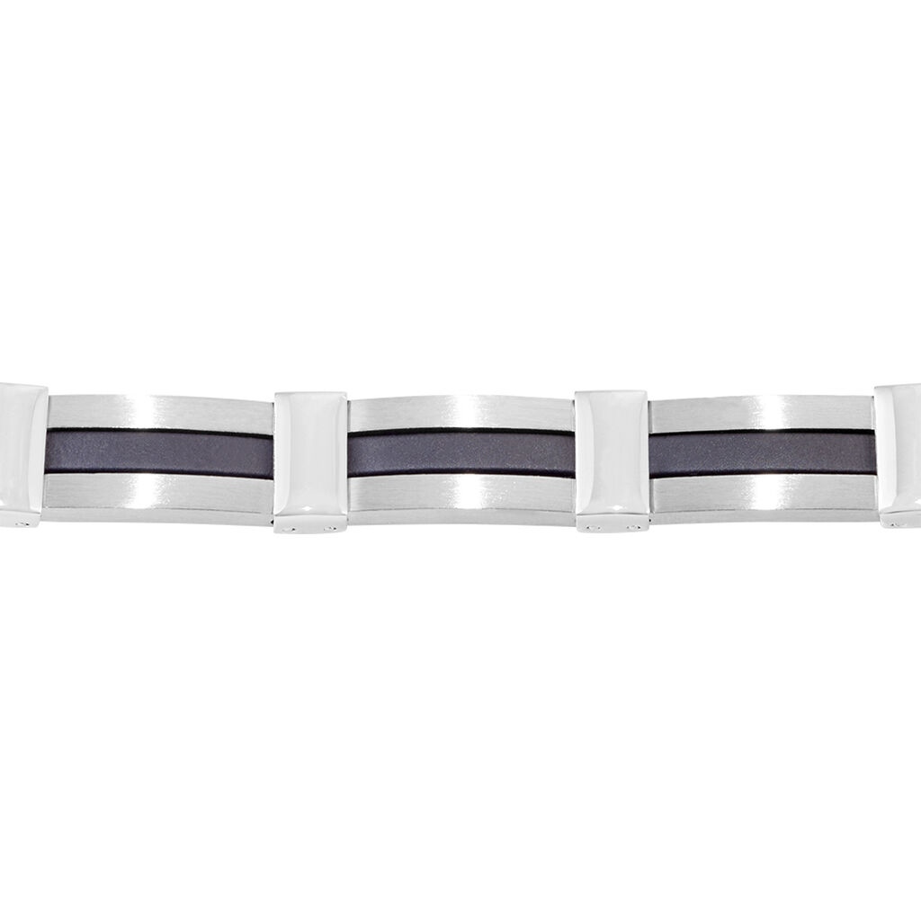 Bracelet Rene Acier Blanc - Bracelets Homme | Histoire d&rsquo;Or