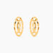 Boucles D'oreilles Puces Elodile Ovale Or Jaune - Clous d'oreilles Femme | Histoire d’Or