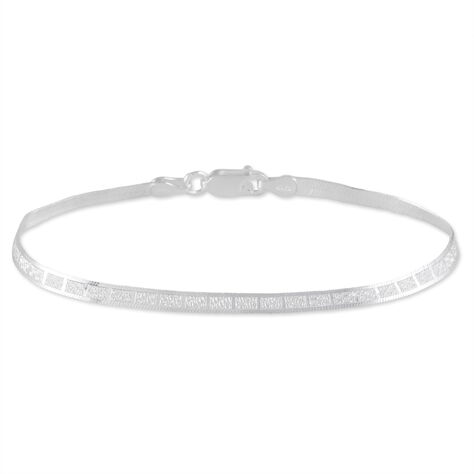 Bracelet Nuriaae Argent Blanc - Bracelets chaîne Femme | Histoire d’Or