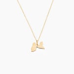 Pendentif Gaietana Guadeloupe Or Jaune - Pendentifs Famille | Histoire d&rsquo;Or