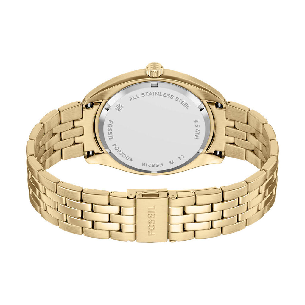 Montre Fossil Campbell Noir - F&ecirc;te des p&egrave;res Homme | Histoire d&rsquo;Or