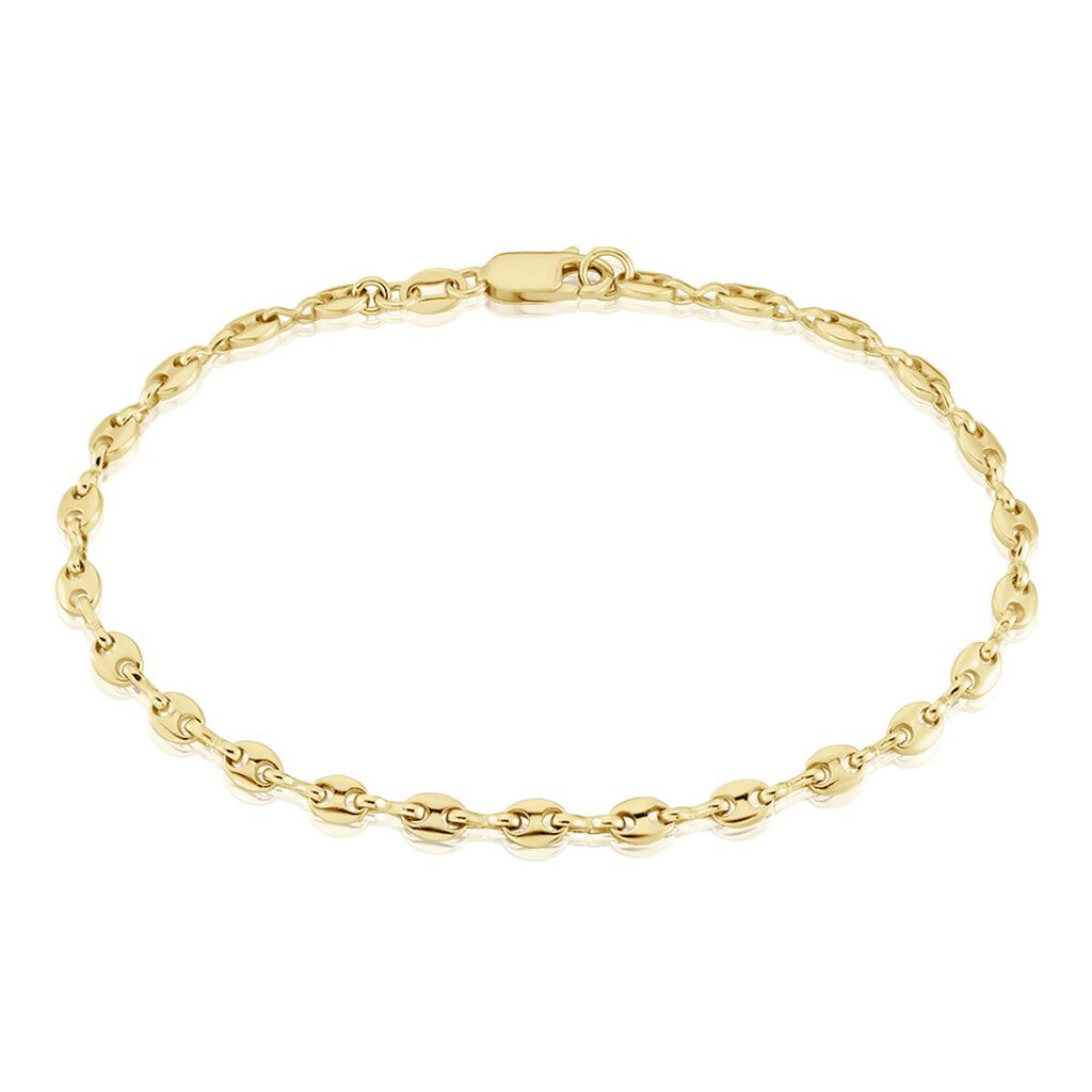 Bracelet Plaqué Or Jaune William - Bracelets chaîne Homme | Histoire d’Or
