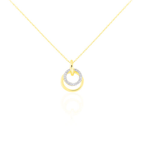 Collier Megan Or Jaune Diamant - Colliers Femme | Histoire d’Or