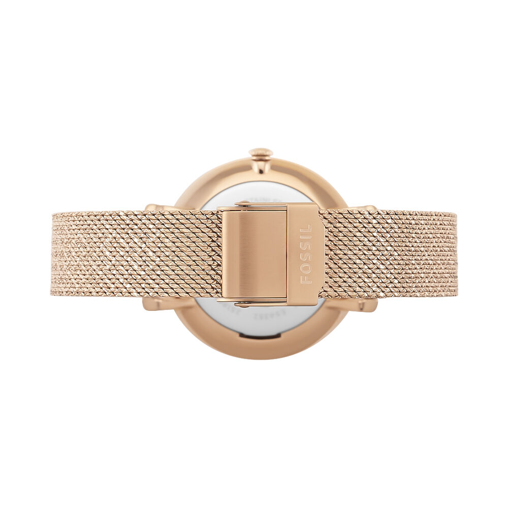 Montres Fossil ES4352 Acier Cliquet Rose Ronde - HIMFRQF2380 • Histoire d'Or