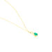 Collier Goutte Or Jaune Emeraude - Colliers Femme | Histoire d’Or
