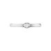 Bague Solitaire Iris Or Blanc Diamant - Bagues solitaires Femme | Histoire d’Or