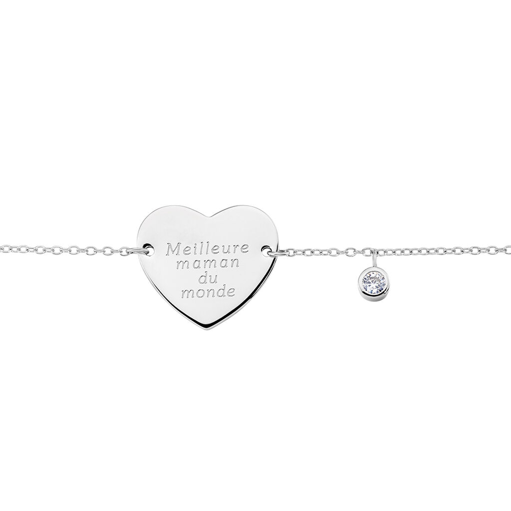 Bracelet Argent Moltinus Oxyde De Zirconium - Bracelets fantaisie Femme | Histoire d’Or