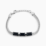 Bracelet Leonard Acier Bicolore - Bracelets Homme | Histoire d&rsquo;Or