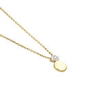 Collier Or Jaune Abihu Diamants - Colliers Femme | Histoire d&rsquo;Or
