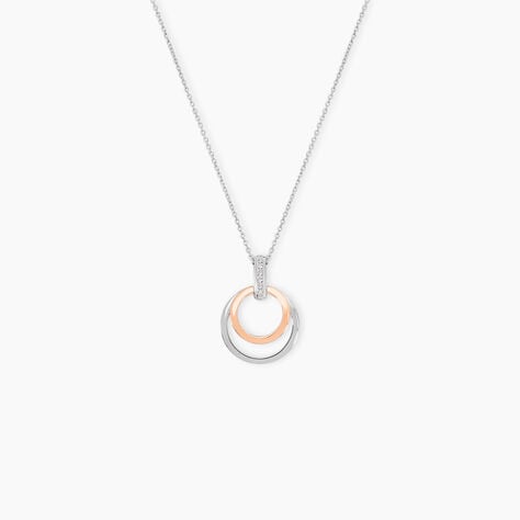 Collier Eloisia Or Bicolore Diamant - Colliers Femme | Histoire d’Or