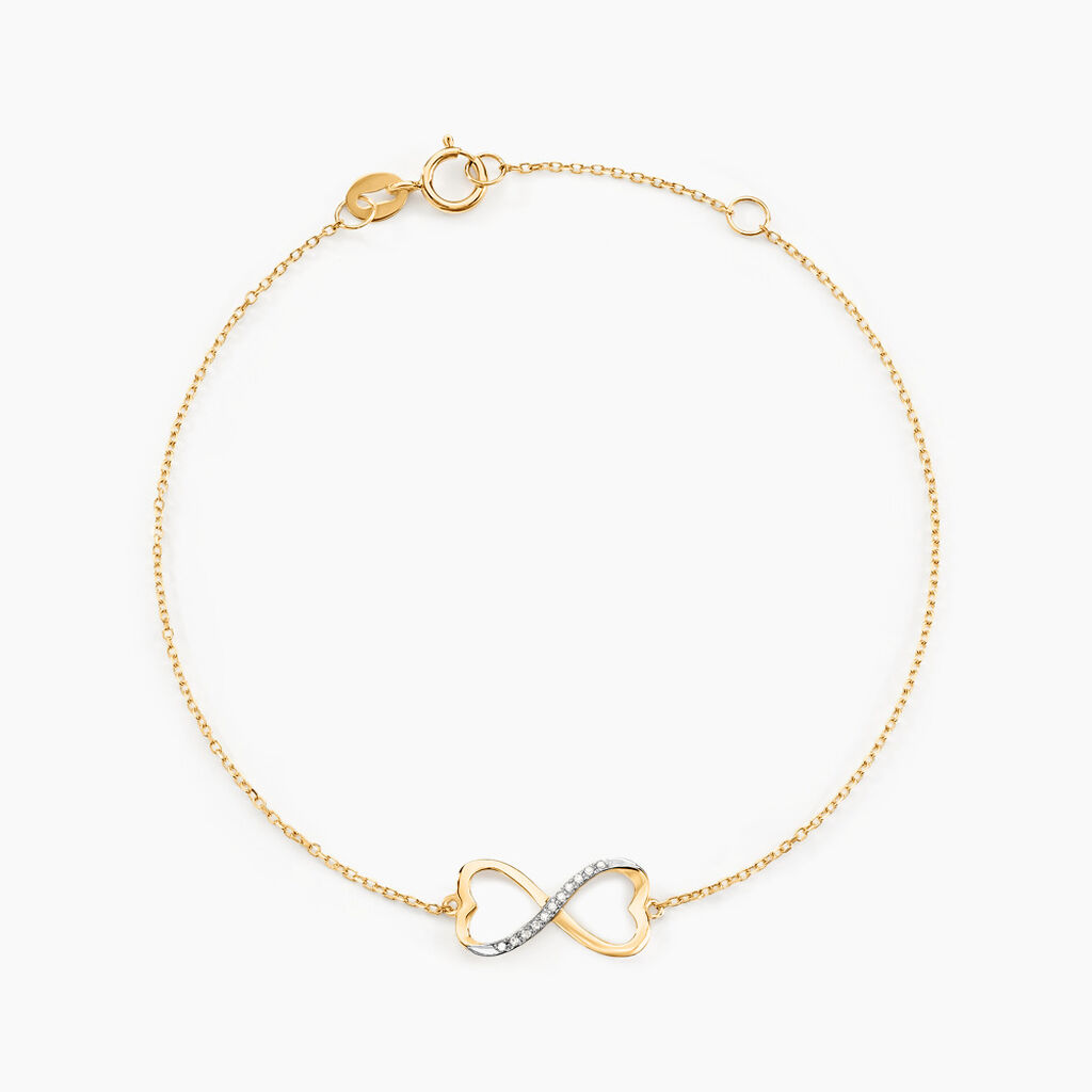Bracelet Irmela Or Jaune Diamant - Bracelets Femme | Histoire d’Or