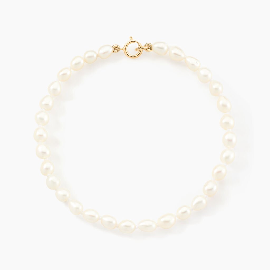 Bracelet Cati Or Jaune Perle De Culture - Bracelets Femme | Histoire d’Or