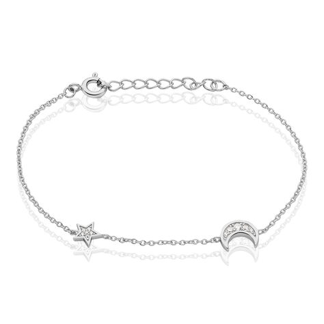 Bracelet Theoline Argent Blanc Oxyde De Zirconium - Bracelets Femme | Histoire d’Or