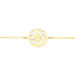 Bracelet Rosace Or Jaune - Bracelets Femme | Histoire d’Or
