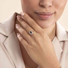 Bague Insaf Plaqué Or Jaune Oxyde De Zirconium - Bagues solitaires Femme | Histoire d’Or