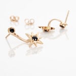 Bijoux D'oreilles Evora Argent Rose Oxyde De Zirconium - Boucles d'oreilles fantaisie Femme | Histoire d&rsquo;Or