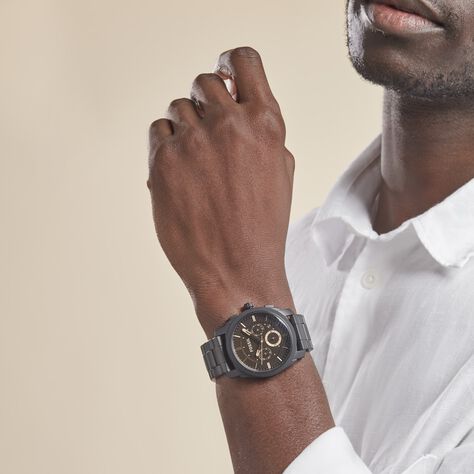 Montre Fossil Machine Noir - Montres Homme | Histoire d’Or
