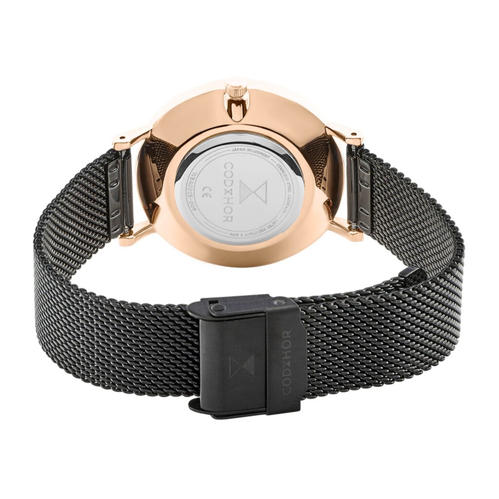 Montre Codhor Cindy Noir - Montres Femme | Histoire d’Or