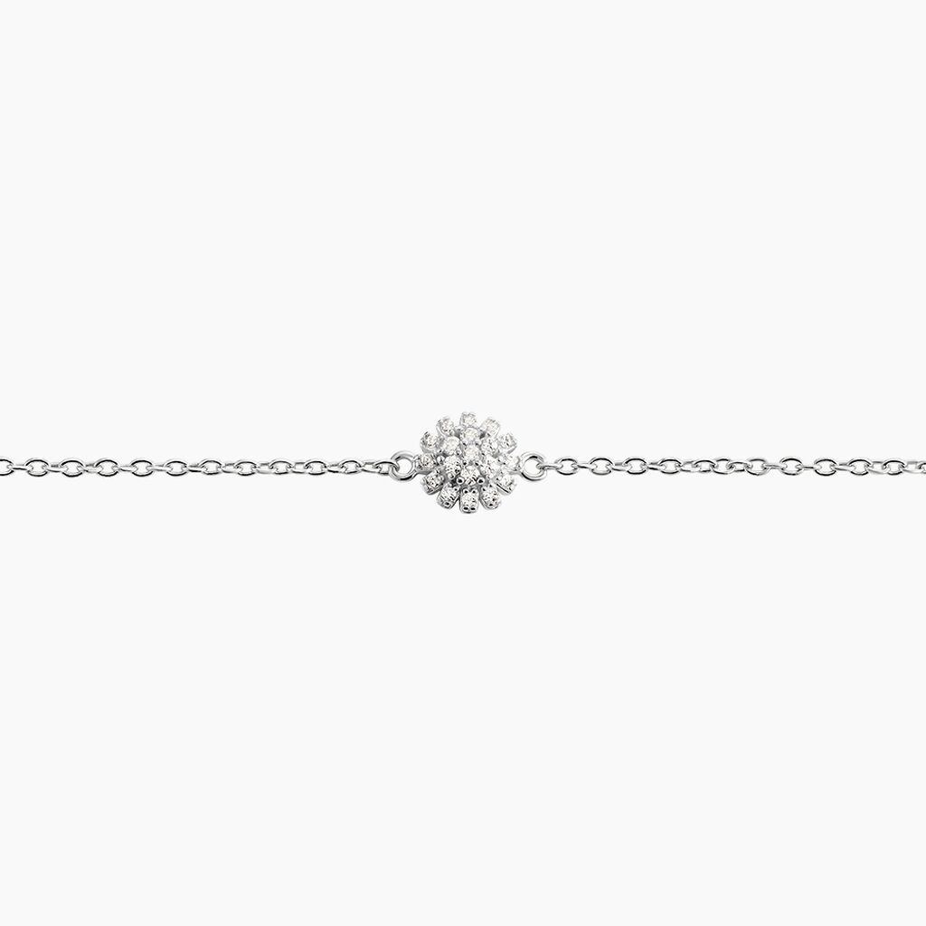 Bracelet Hazel Argent Blanc Oxyde De Zirconium - Bracelets Femme | Histoire d’Or