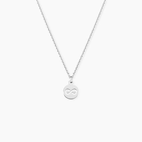 Collier Shereen Argent Blanc - Colliers fantaisie Femme | Histoire d&rsquo;Or