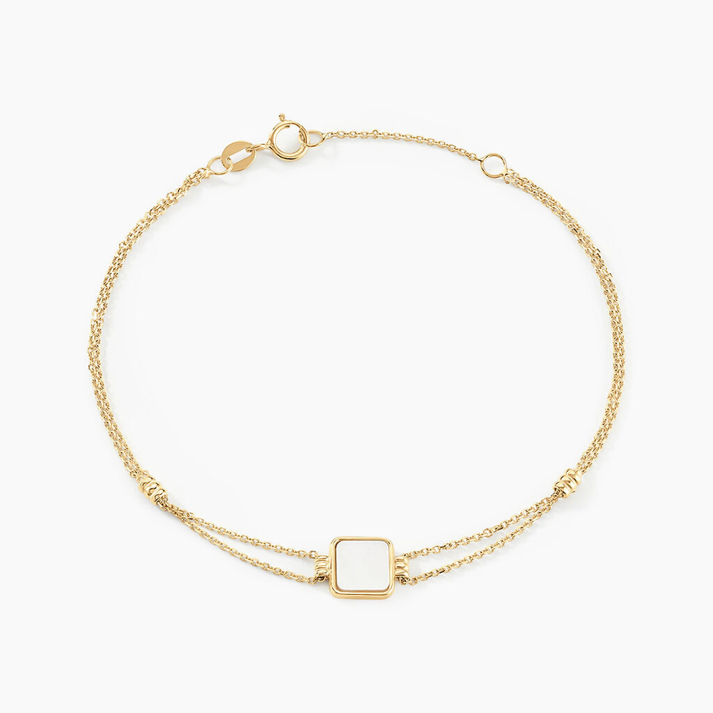 Bracelet Caron Or Jaune Nacre - Bracelets Femme | Histoire d’Or