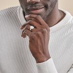 Chevali&egrave;re Kaleo Argent Blanc - Chevali&egrave;res Homme | Histoire d&rsquo;Or