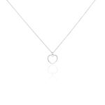Collier Argent Blanc Idennicae - Colliers fantaisie Femme | Histoire d&rsquo;Or