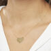 Collier Coeur Gravable Or Jaune - Cadeaux de naissance Femme | Histoire d’Or