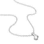 Collier April Argent Blanc Oxyde De Zirconium - Colliers fantaisie Femme | Histoire d&rsquo;Or