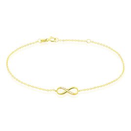 Bracelet Or Jaune Rosius Oxydes De Zirconium - Bracelets Femme | Histoire d’Or