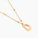 Collier Plaqué Or Jaune Lettra - Colliers fantaisie Femme | Histoire d’Or