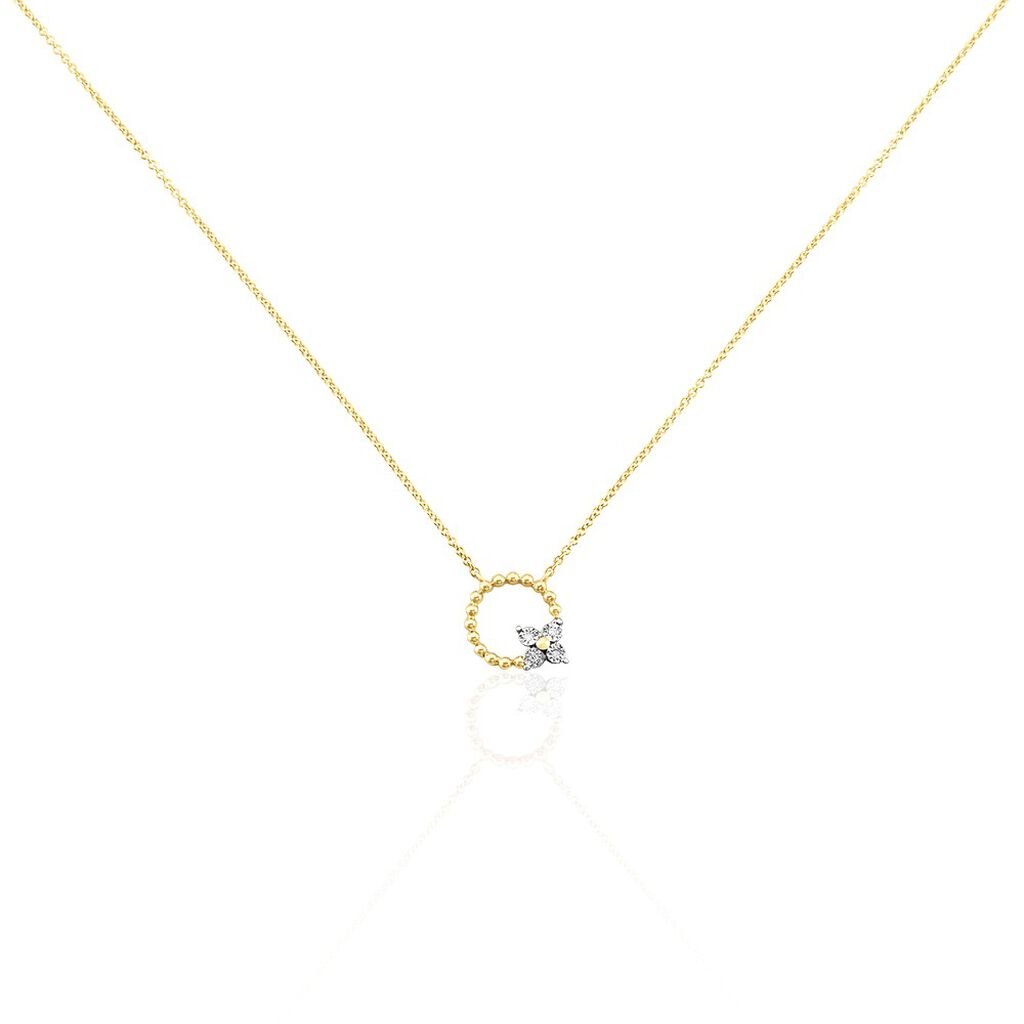 Collier Eternal Spring Or Jaune Diamant - Colliers Femme | Histoire d’Or