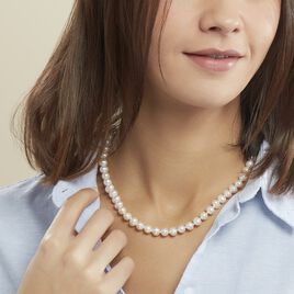 Collier Ikbal Or Jaune Perle De Culture - Sautoirs Femme | Histoire d’Or