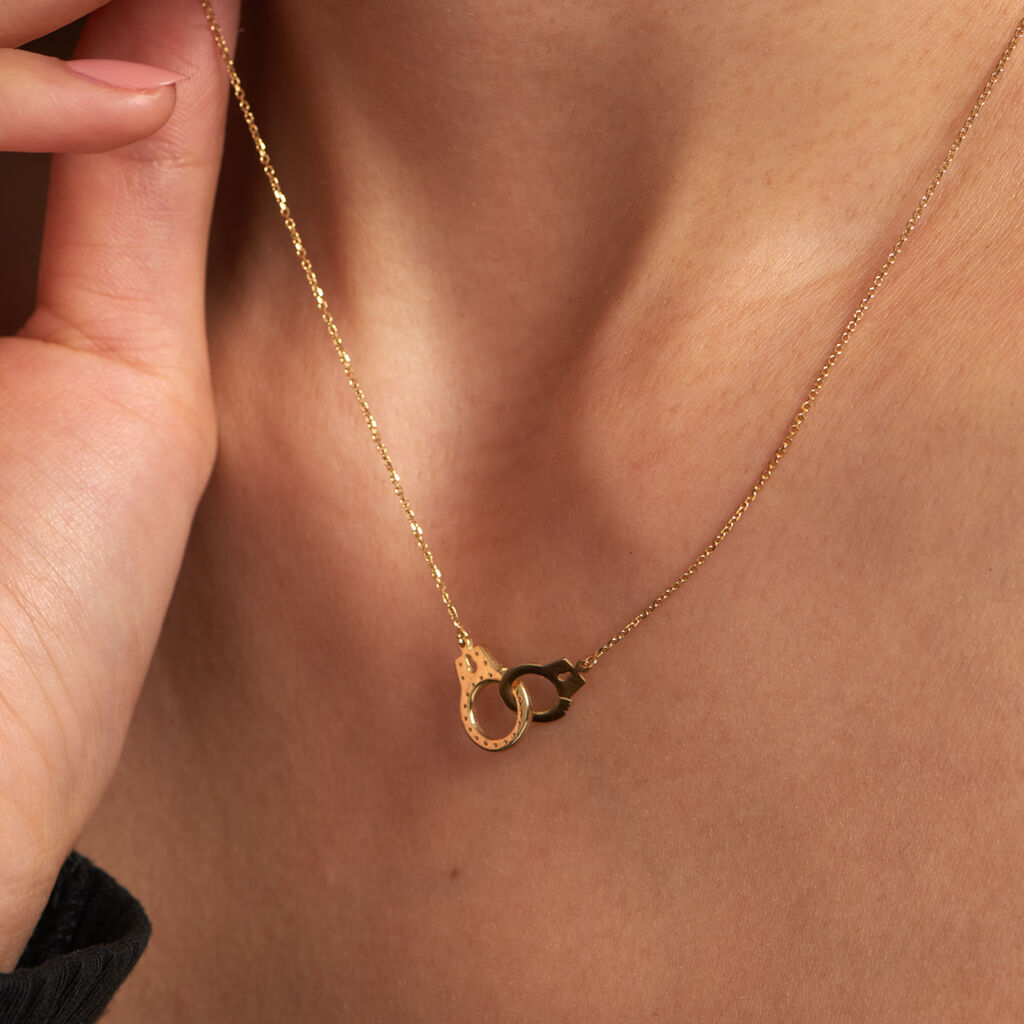 Collier Foma Or Jaune Oxyde De Zirconium - Colliers Femme | Histoire d’Or