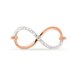 Bague Anais Or Rose Diamant - Bagues avec pierre Femme | Histoire d&rsquo;Or