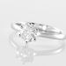 Bague Solitaire Athena Or Blanc Diamant - Bagues solitaires Femme | Histoire d’Or