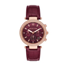 Montre Michael Kors Parker Rouge - Montres Femme | Histoire d’Or