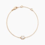 Bracelet Plaqu&eacute; Or Jaune Nilay Oxyde De Zirconium - Bracelets Femme | Histoire d&rsquo;Or