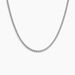 Collier Casper Argent Blanc - Chaines Homme | Histoire d’Or