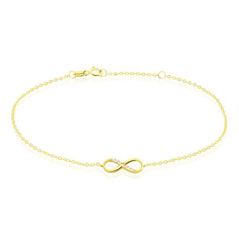 Bracelet Or Jaune Rosius Oxydes De Zirconium - Bracelets Femme | Histoire d’Or